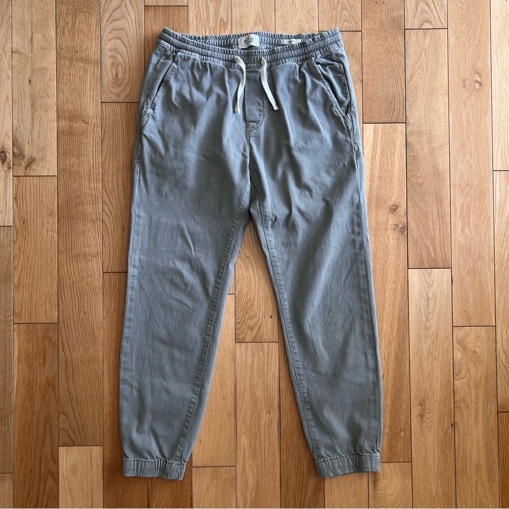 Casual Women's Elastic Waist Jogger Pants - Gray